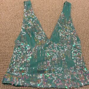 Women’s small sequin tank small